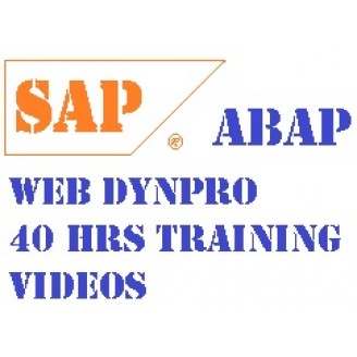 SAP ABAP WEBDYNPRO TRAINING VIDEOS 80$